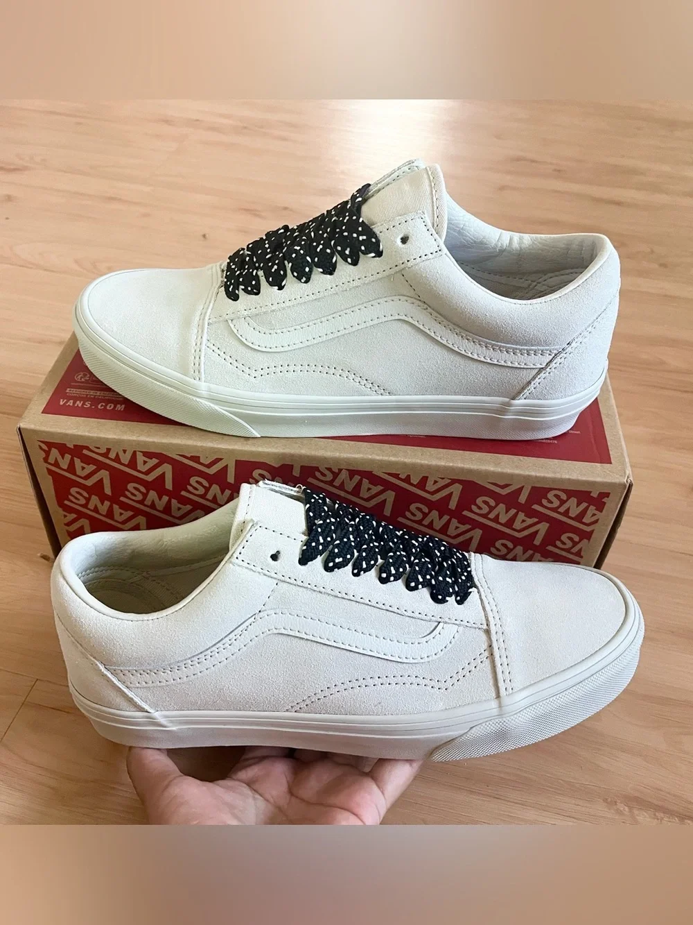Vans Old Skool Shoes Mono Taupe Women 9.0 US
